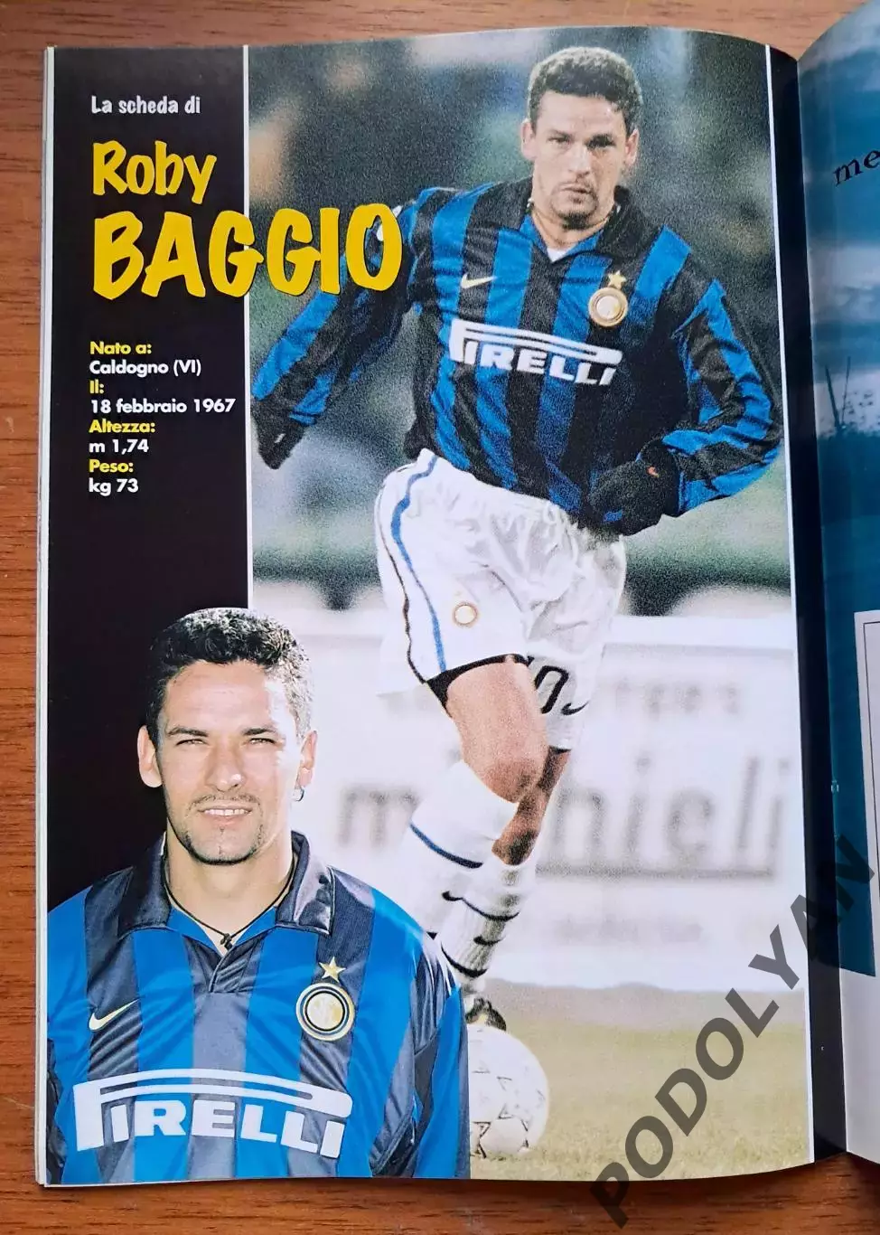 Справочник-буклет. Tutto San Siro. Сан-Сиро. Милан. Интер (Италия). Январь 1999 5