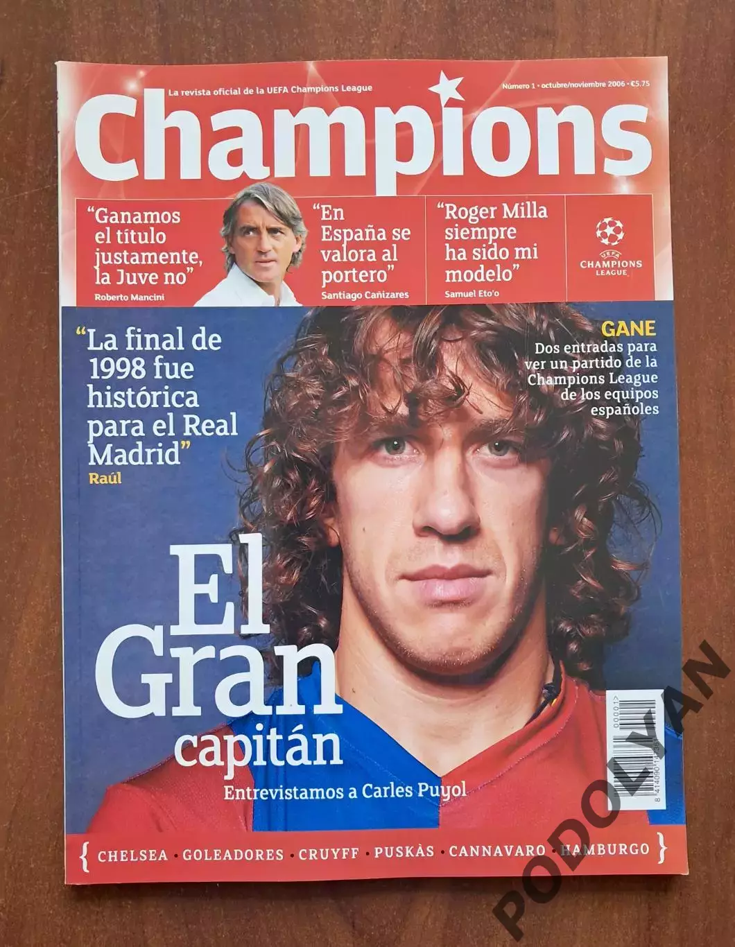Футбол. Champions (официальное издание Лиги чемпионов УЕФА). Ноябрь 2006