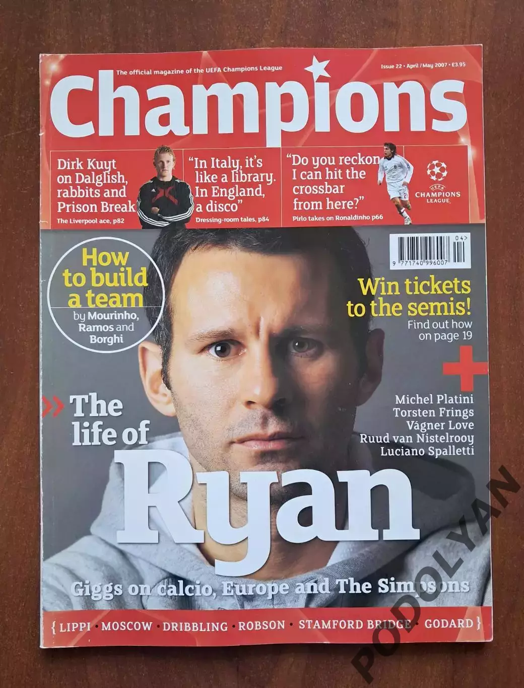 Футбол. Champions (официальное издание Лиги чемпионов УЕФА). Май 2007