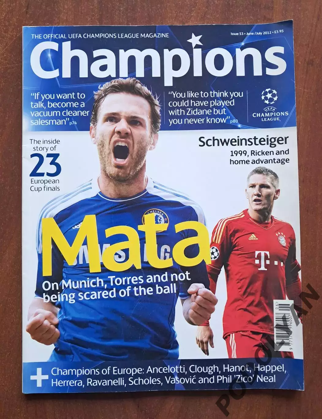 Футбол. Champions (официальное издание Лиги чемпионов УЕФА). Июль 2012