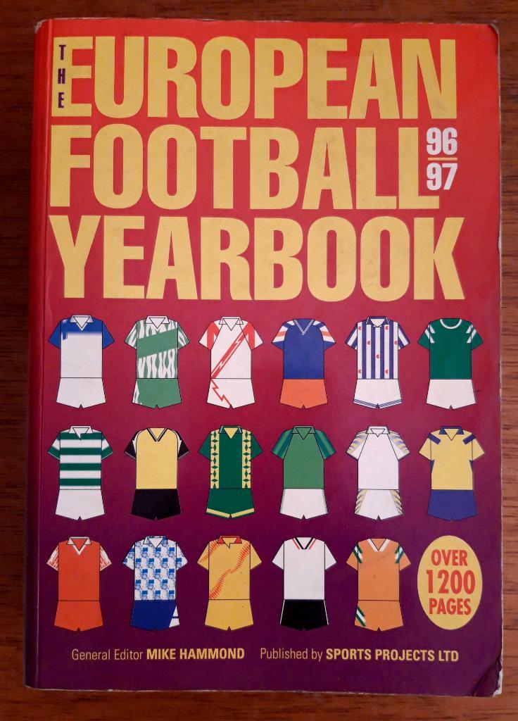 Футбол. Ежегодник Европы. Сезон 1996/1997. European football yearbook