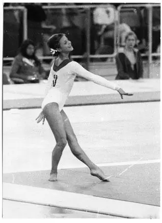 Спортивная гимнастика. Фото (оригинал). Ольга Корбут