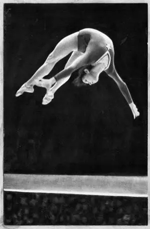 Спортивная гимнастика. Фото (оригинал). Ольга Корбут