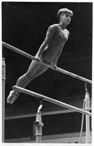 Спортивная гимнастика. Фото (ориг.). РАРИТЕТ! Лариса Латынина. 1959