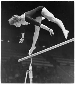 Спортивная гимнастика. Фото (оригинал). РАРИТЕТ! Лариса Латынина