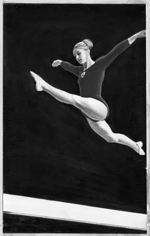 Спортивная гимнастика. Фото (оригинал). РЕДКОЕ! Полина Астахова_2