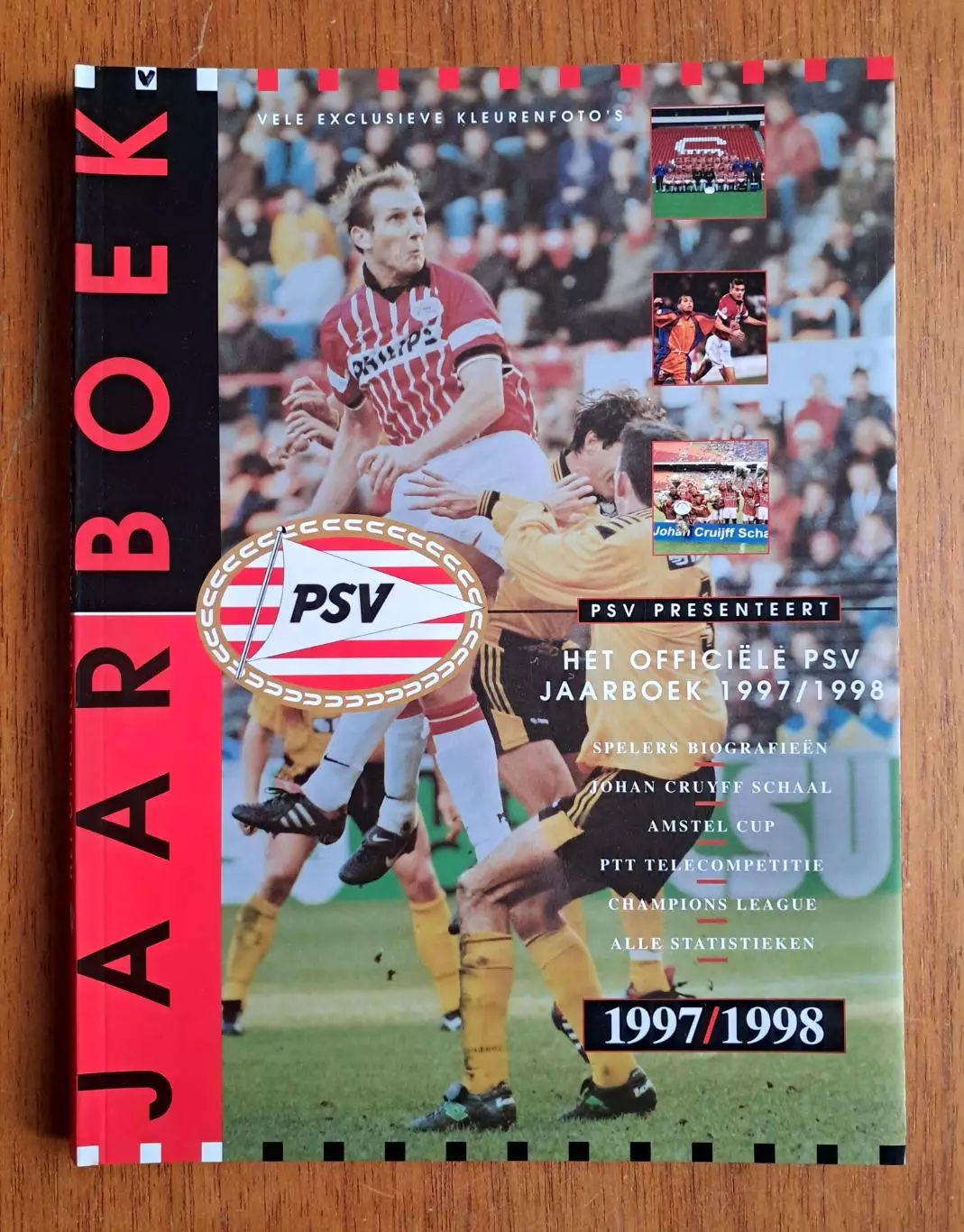 Футбол. Ежегодник ПСВ Эйндховен. Сезон-1997/1998. Лига чемпионов. Динамо Киев.