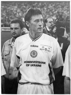 Футбол. Фото (оригинал). Сергей Балтача (Динамо Киев). 1997