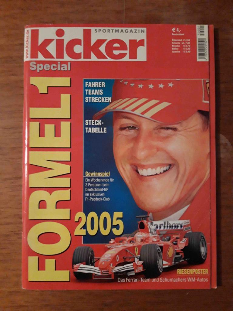 Формула 1. Спецвыпуск Kicker (Германия) к старту сезона 2005
