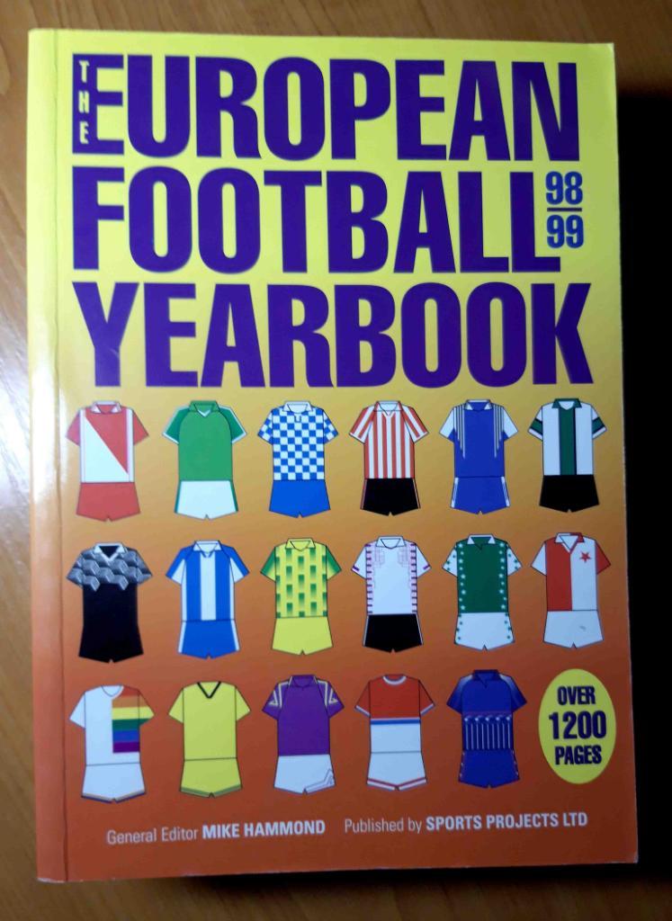 Футбол. Ежегодник Европы. Сезон 1998/1999. European football yearbook