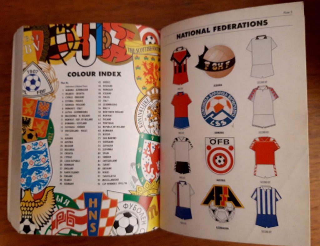 Футбол. Ежегодник Европы. Сезон 1998/1999. European football yearbook 1