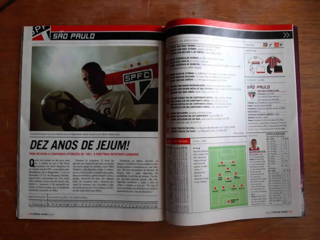 Футбол. Бразилия. Ежегодник (спецвыпуск Placar). Сезон 2001 1