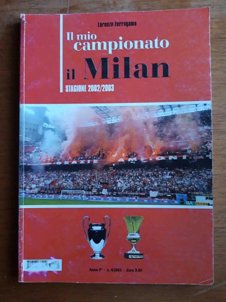 Футбол. Милан. Италия. Сезон 2002-2003. Итоги