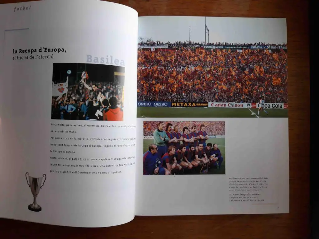 Футбол. Барселона. Официальный буклет (подарочное издание 1997 г.) 1