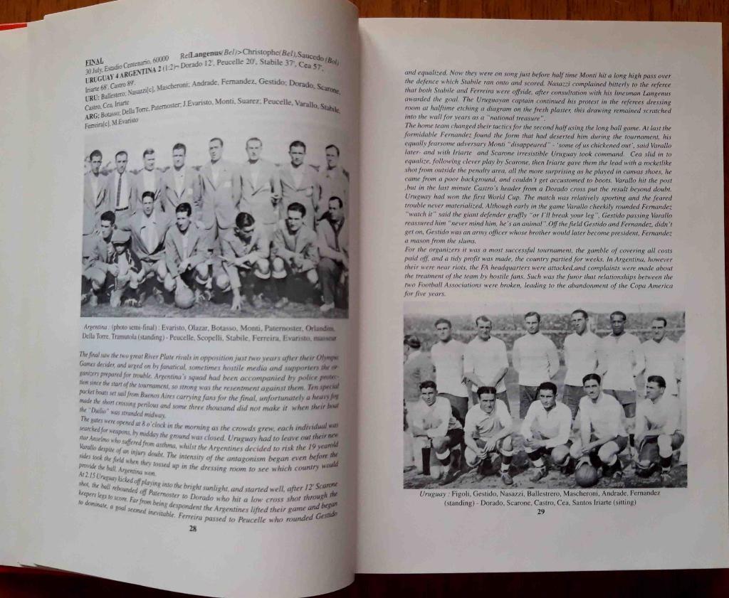 Футбол. История чемпионатов мира ЧМ. Хроника 1930-1970 (английский) 2
