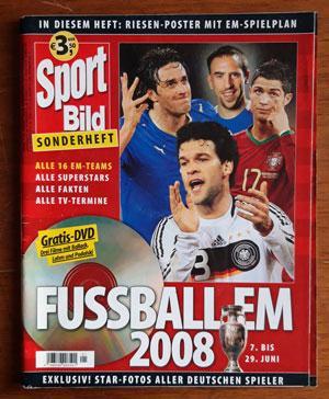 Футбол. Спецвыпуск Sport Bild (Германия) к старту Евро 2008