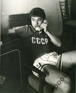 Футбол. Фото (оригинал). Александр Заваров (Динамо Киев). 1980-е