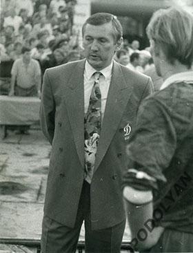 Футбол. Фото (оригинал). Михаил Фоменко (Динамо Киев). 1993