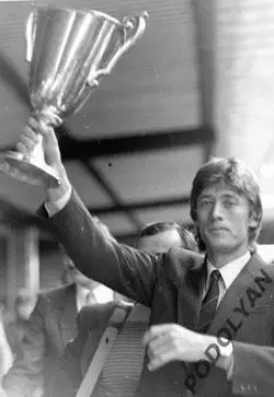 Футбол. Фото (оригинал). Сергей Балтача (Динамо Киев). 1985. Кубок кубков