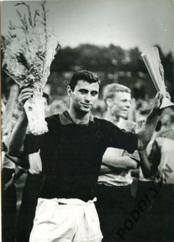 Футбол. Фото (оригинал). Анатолий Бышовец (Украина, Динамо Киев). 1966