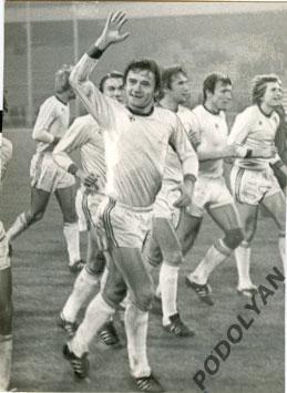 Футбол. Фото (оригинал). Андрей Баль (Динамо Киев). 1981