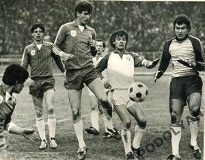 Футбол. Фото (оригинал). Андрей Баль (Динамо Киев). 1987