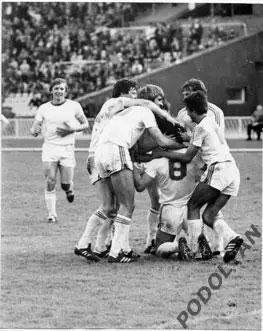 Футбол. Фото (оригинал). Динамо Киев. 1980-е. Металлист Харьков.