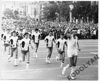 Спорт. Фото (оригинал). Олимпиада. Москва. Киев. 1980. Три фото одним лотом 2