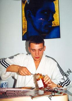 Футбол. Фото (оригинал). Андрей Шевченко (Динамо Киев). 1997