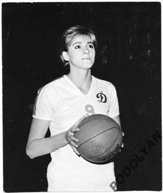 Баскетбол. Фото (оригинал). Марина Ткаченко (Украина). 1980-е
