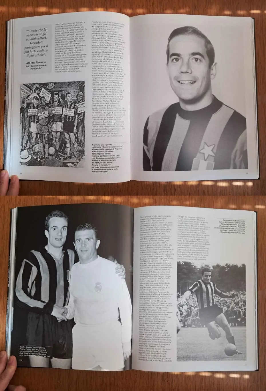 Футбол. Иллюстрированная история Интера (Италия). Фотоальбом (итал. язык) 2