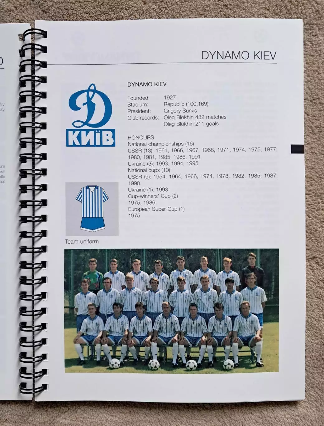 Футбол. Лига чемпионов. Официальный справочник УЕФА на сезон-1995/96 1