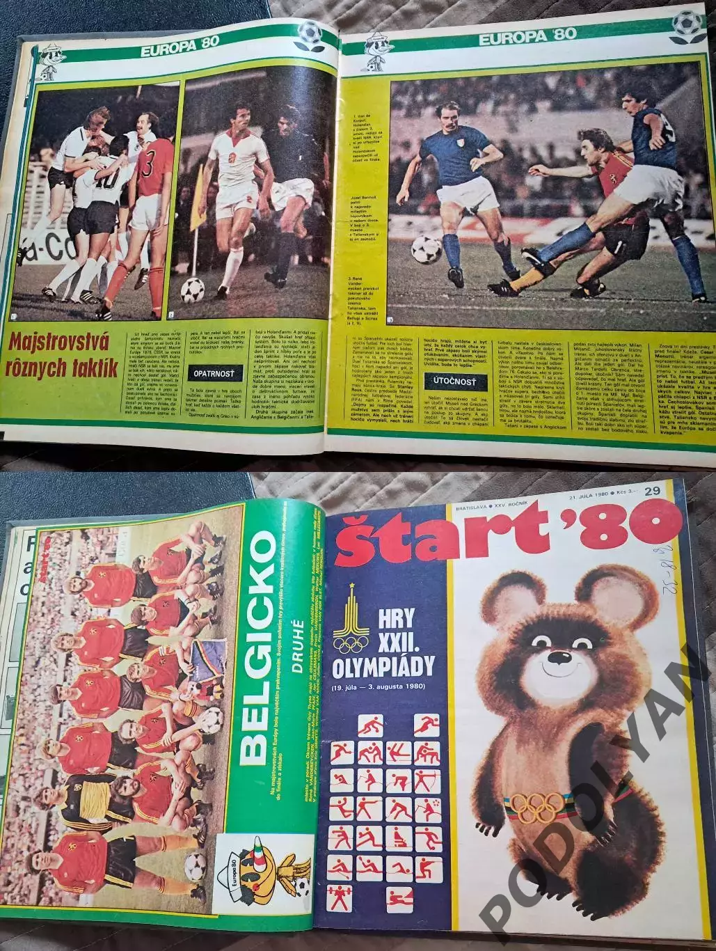 Журнал Start (Чехословакия). 1980. Полный комплект в переплете (2 тома) 4