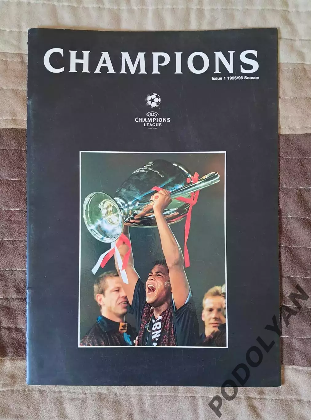 Футбол. CHAMPIONS. Официальный буклет УЕФА для ЛЧ на сезон-1995/96. Динамо Киев