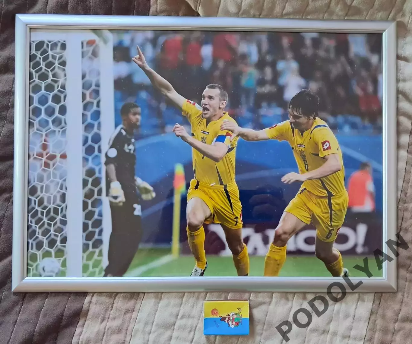 Футбол. Авторское фото (оригинал). Андрей Шевченко (Украина). 2006. РАМКА!