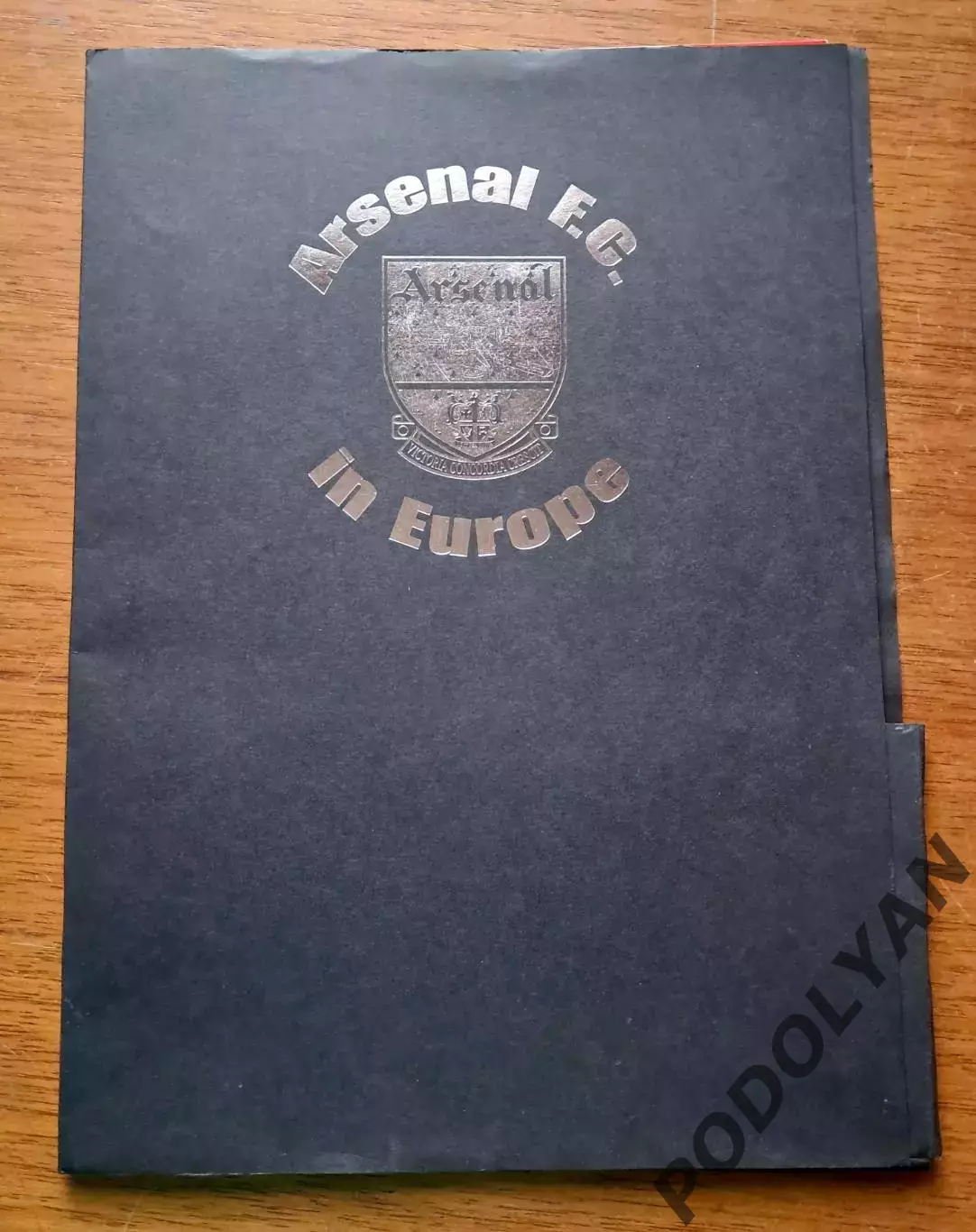 Футбол. Арсенал Лондон. Сезон-1998/99. Набор для прессы. Автографы!!! 3