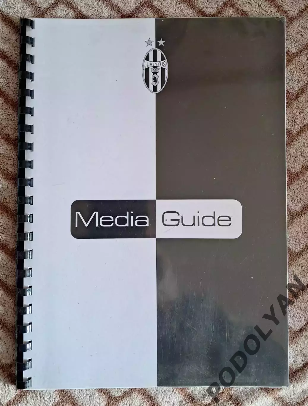 Футбол. Ювентус Турин - Динамо Киев. Сезон-1997/98. Буклет для прессы.
