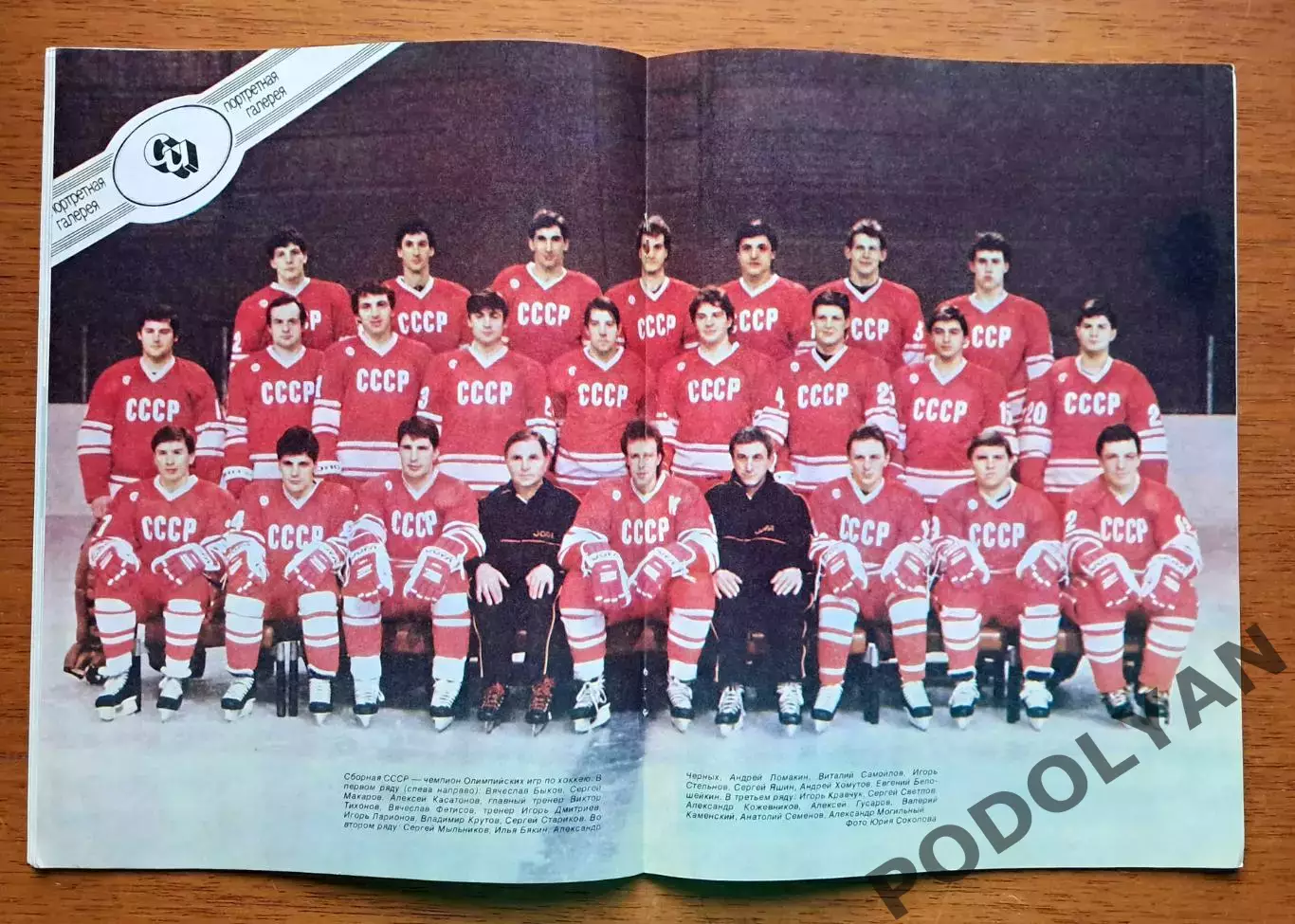 Футбол. Журнал Спортивные игры. Июнь 1988. ПОСТЕР 2