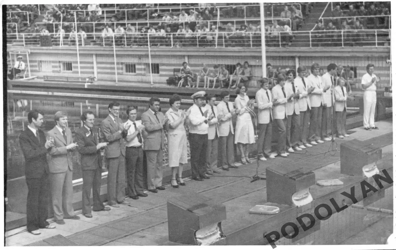 Футбол. Фото (оригинал). Балтача, Бессонов (Украина, Динамо Киев). 1980