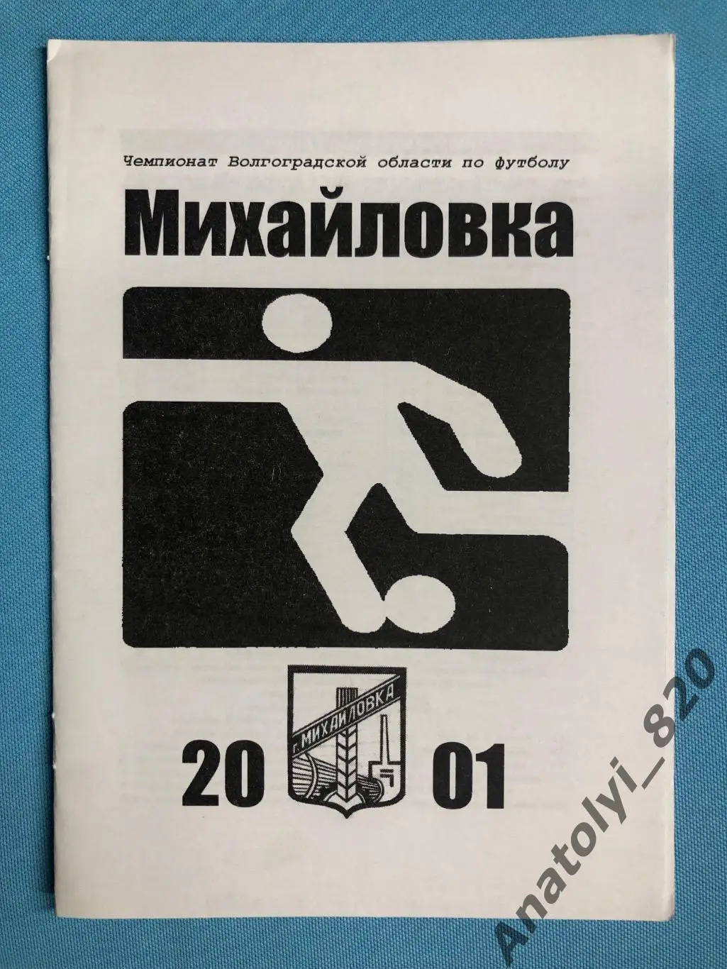 Михайловка 2001 год, чемпионат Волгоградской области