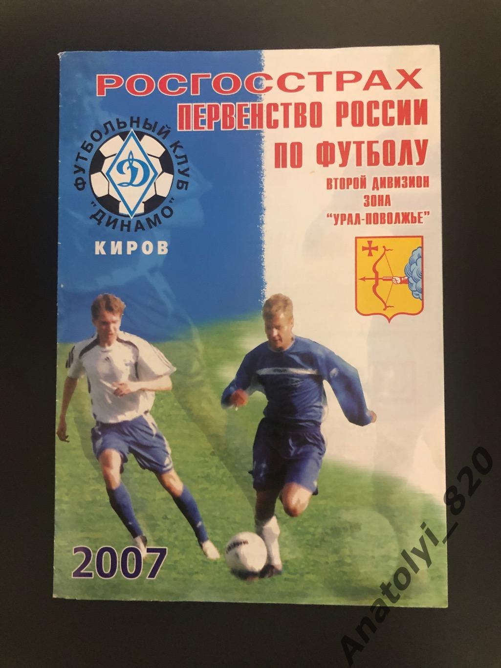 Динамо Киров - Рубин-2 Казань, 28.10.2007