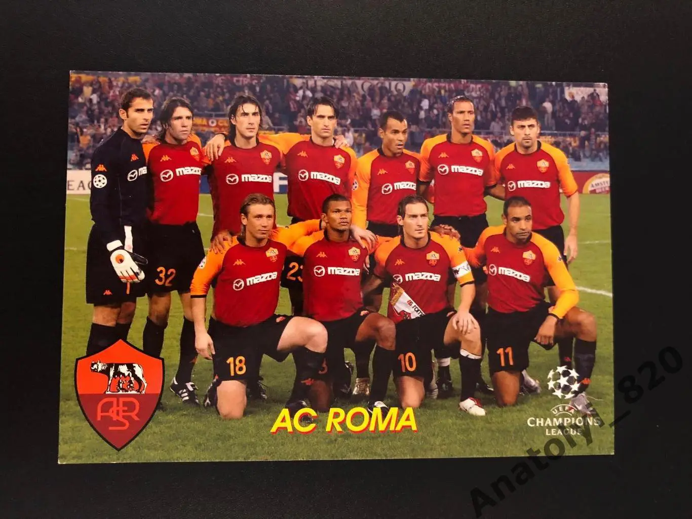 Карточка Рома Рим Италия