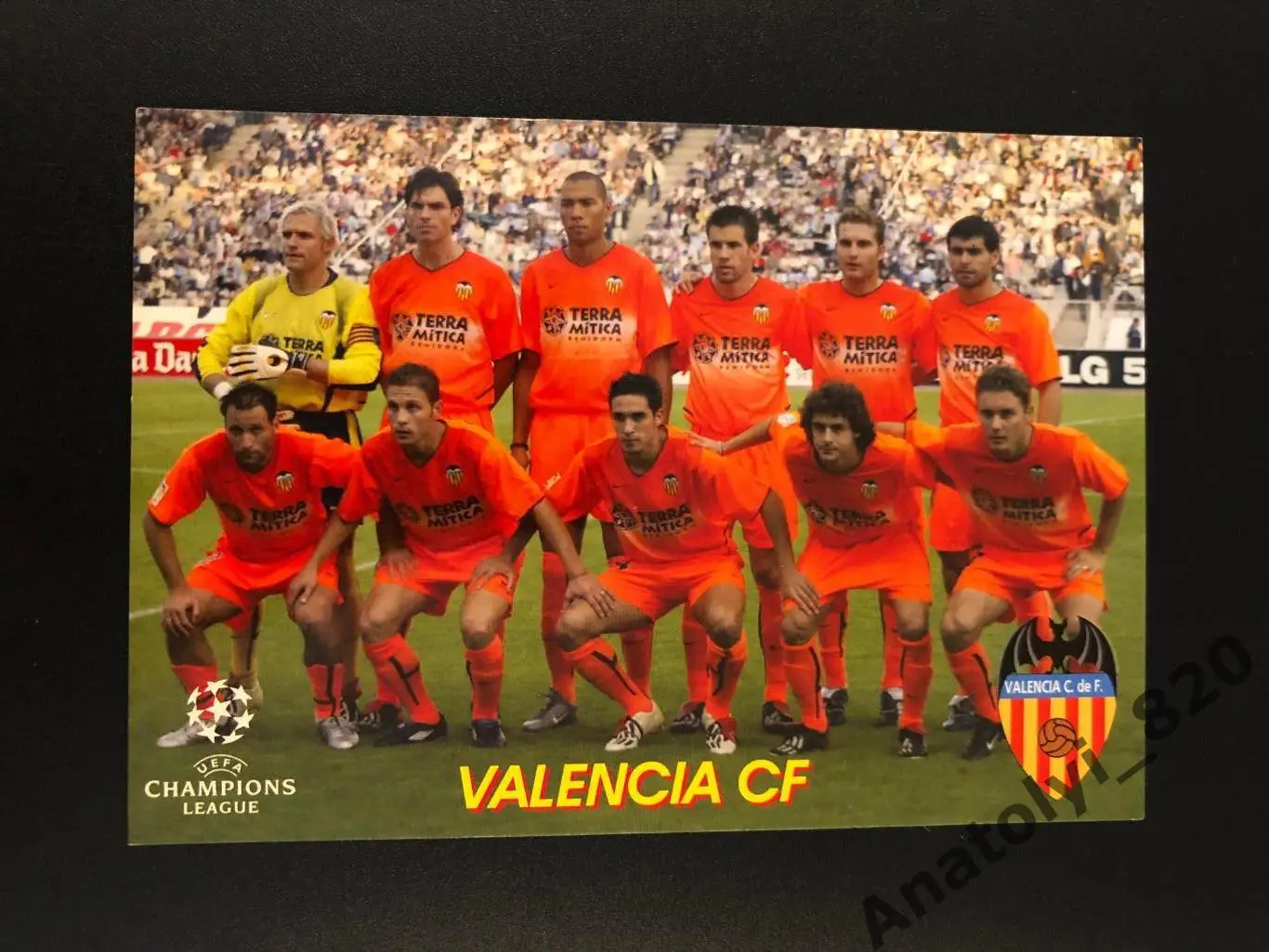 Карточка ФК Валенсия Испания