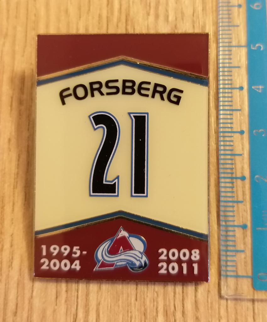 NHL Colorado Avalanche,#21 FORSBERG 2