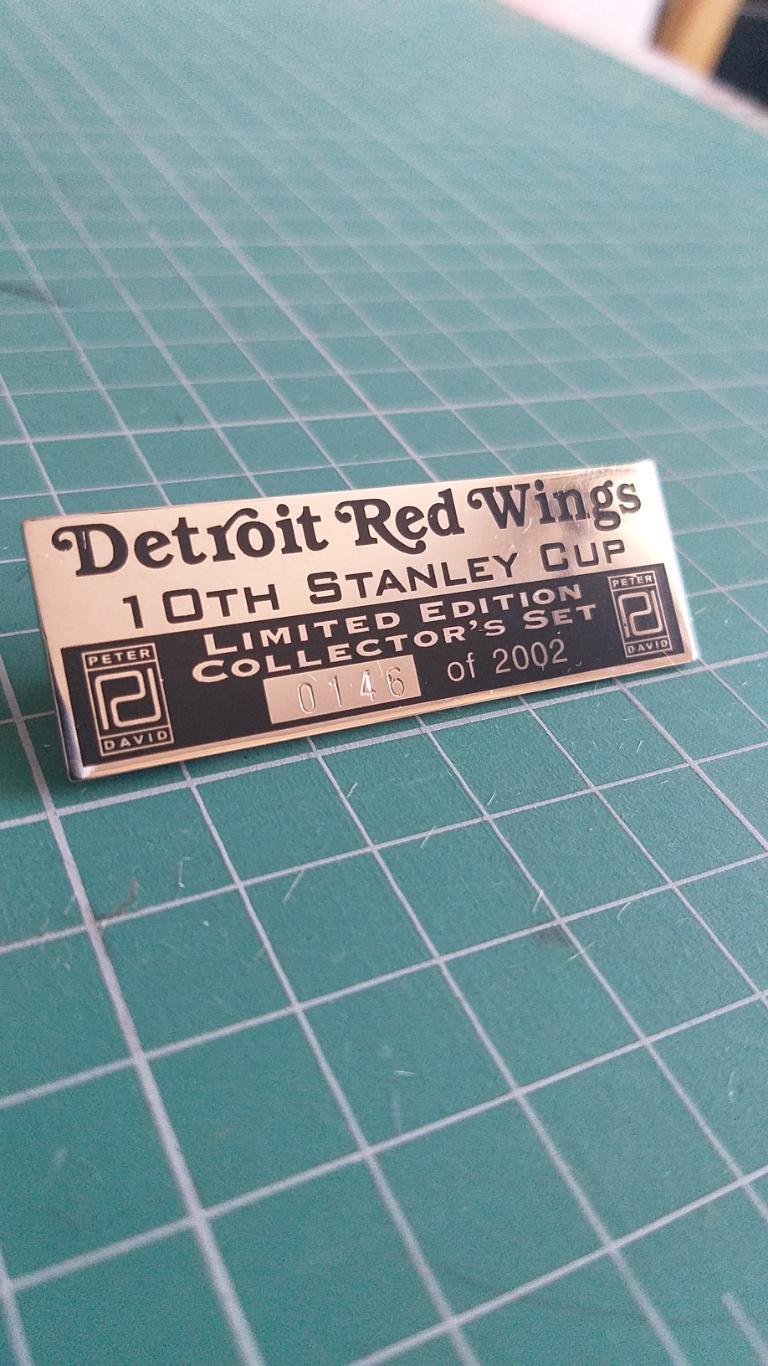 NHL Detroit Red Wings 10. Stanley Cup 1