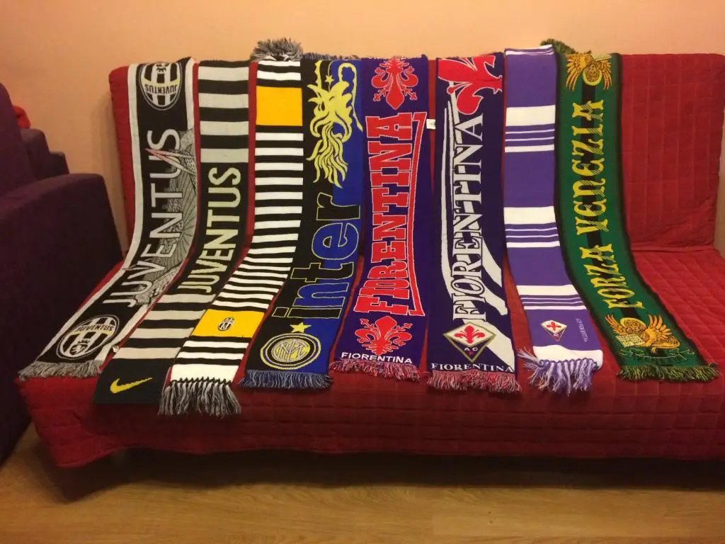 Футбольные шарфы команд Италии 1