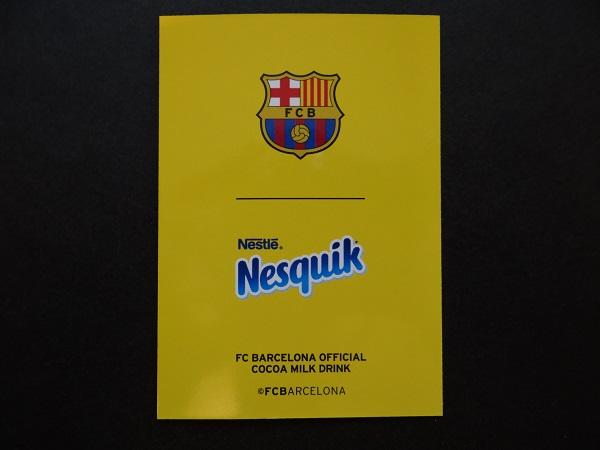 Nesquik Карточки с футболистами Барселоны - Делоуфеу Deulofeu 1