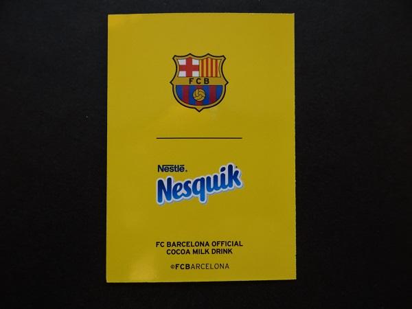 Nesquik Карточки с футболистами Барселоны - Маскерано Mascherano 1
