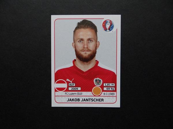 PANINI UEFA EURO 2016 №640 - Jakob Jantscher - Австрия (2)