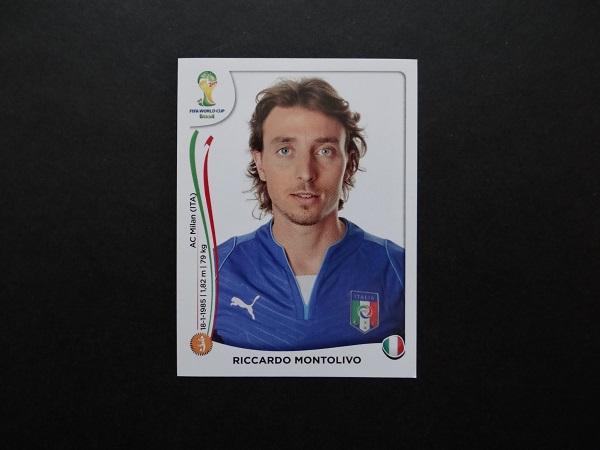 PANINI WORLD CUP 2014 №328 - Riccardo Montolivo - Италия (3)